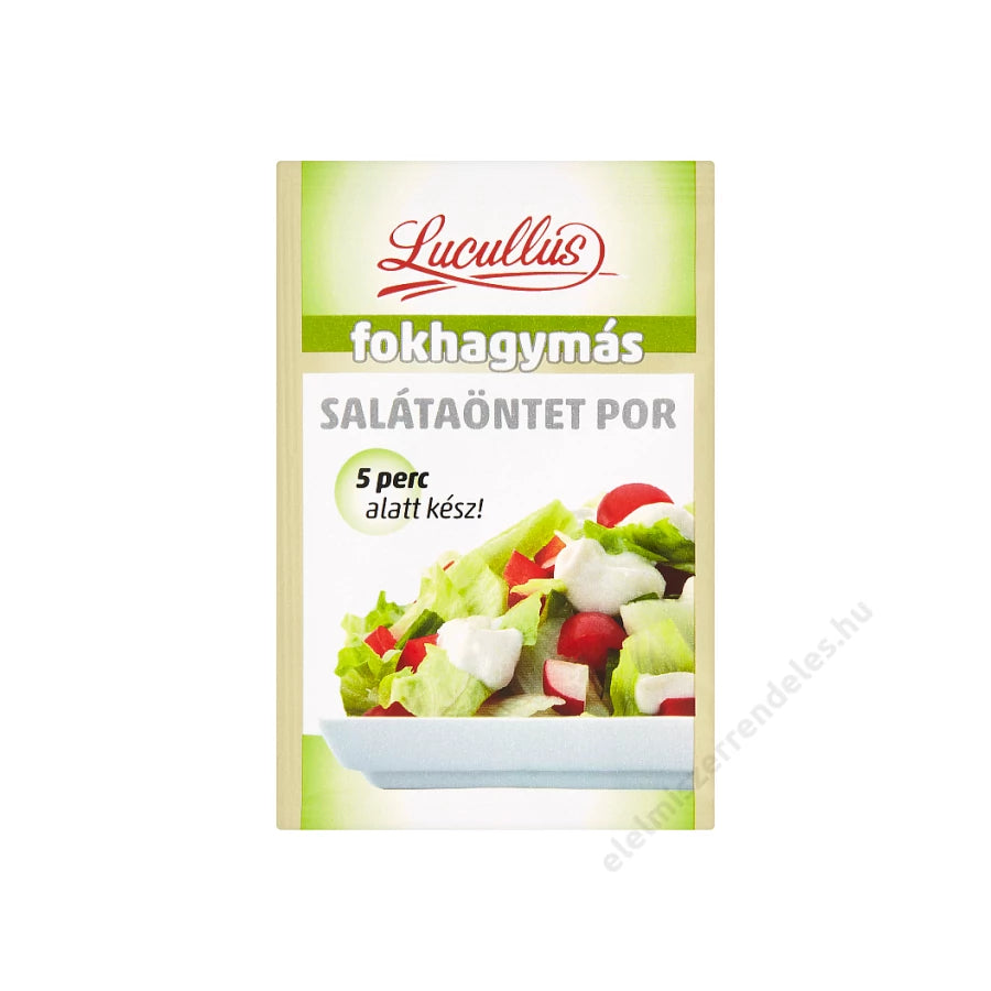 .Lucullus salátaöntet Fokhagymás 12g