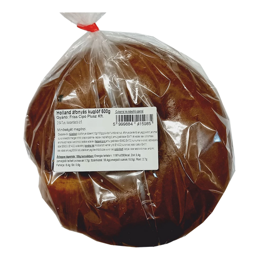 Friss Cipó Áfonyás kuglóf holland, csomagolt 500g