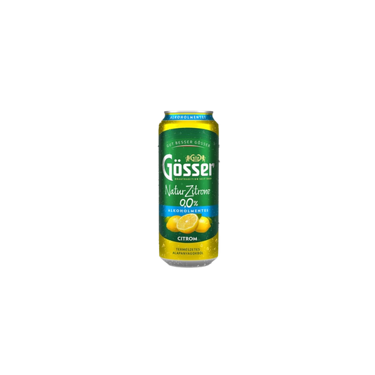 .Gösser 0,5l dob.Citromos 0% DRS