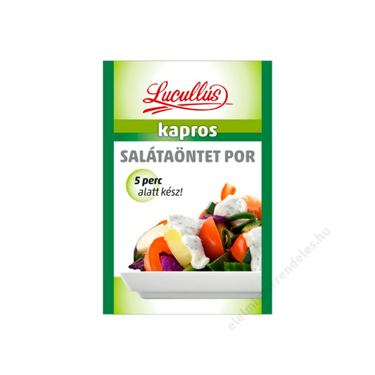 .Lucullus salátaöntet Kapros 12g