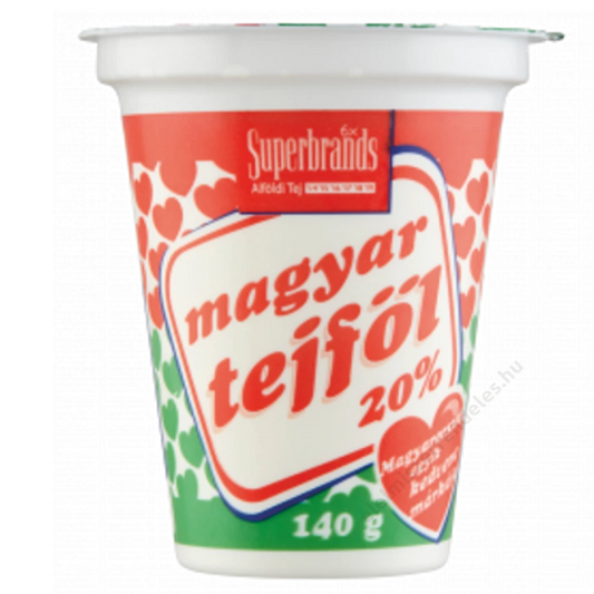 .Magyar Tejföl 140g 20%