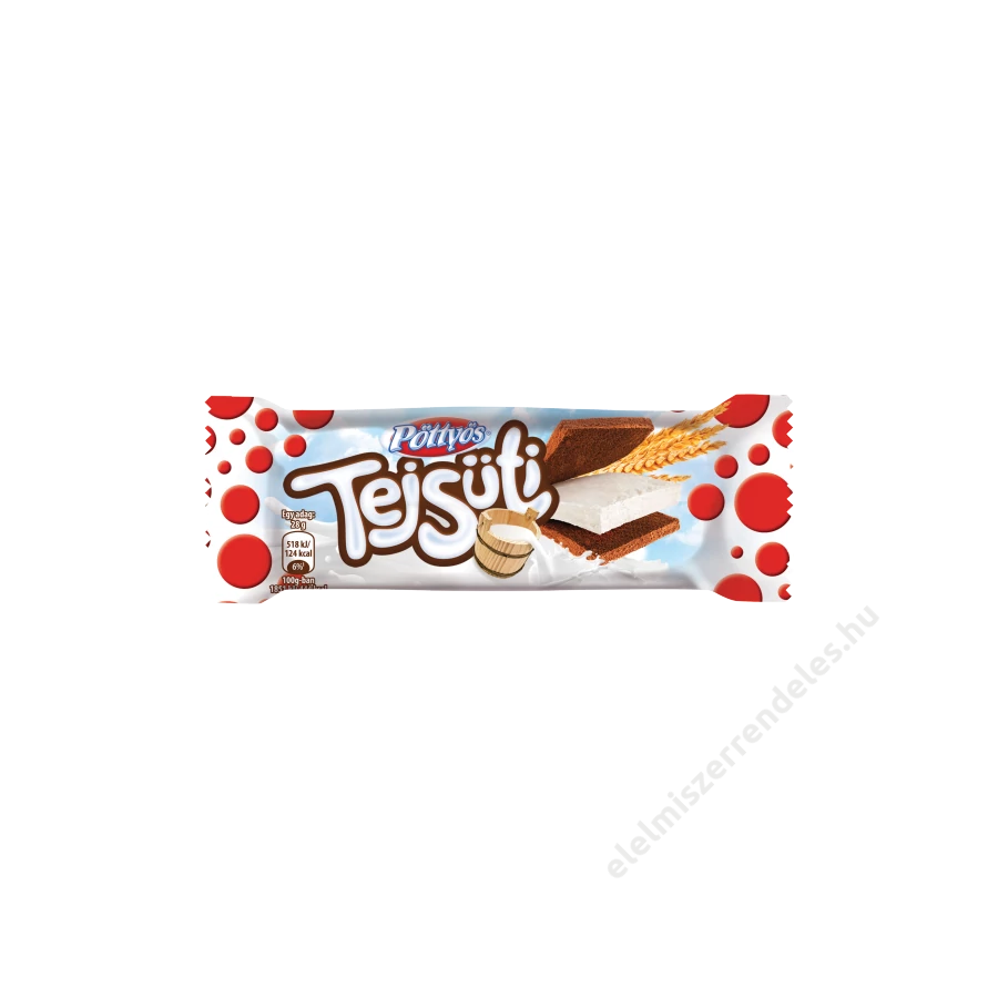 .Pöttyös tejsüti 28g tejes