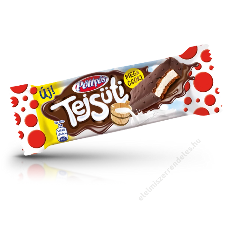 .Pöttyös tejsüti 28g mega csoki