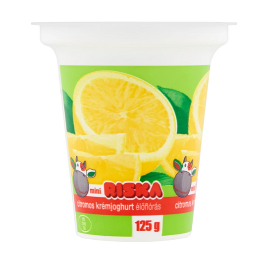 .Riska joghurt 125g Citrom