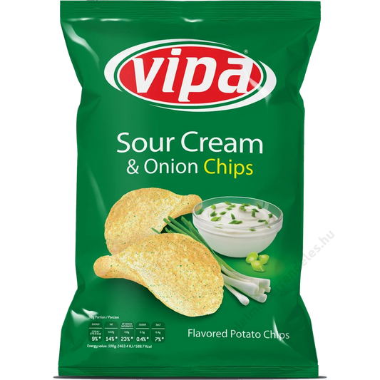 .VIPA chips 30g hagymás-tejfölös