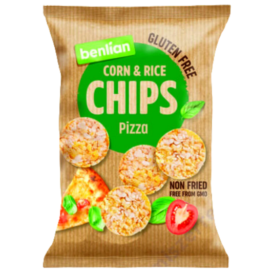.Benlian kuk.és rizschips 50g pizza