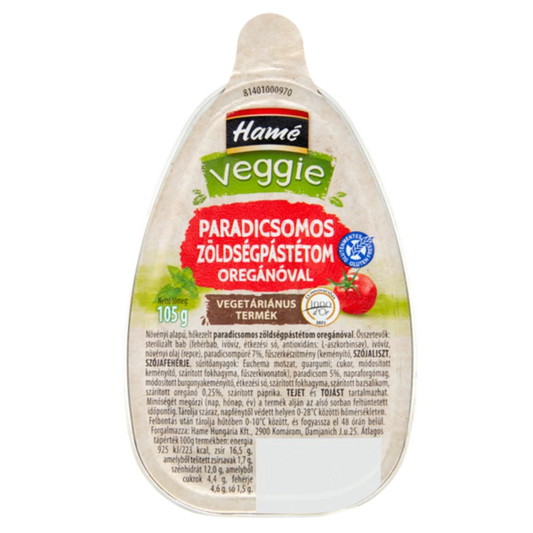 .Veggie Paradicsomos oregánóval 105g