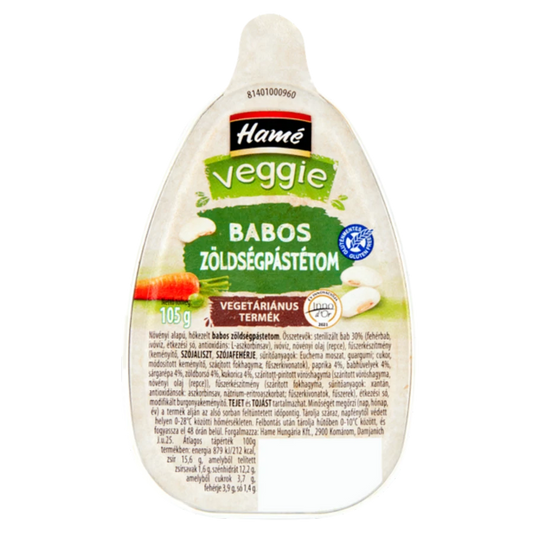 .Veggie Babos zölds.pástétom 105g