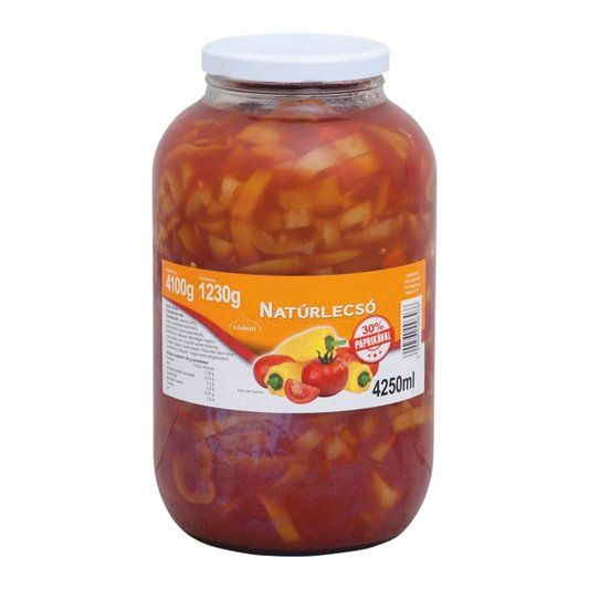 .Globetti natúr lecsó 30%papr.4100g