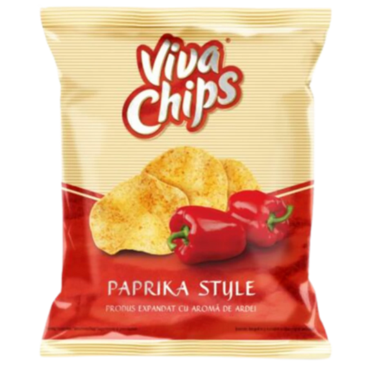 .Viva chips 50g Paprikás