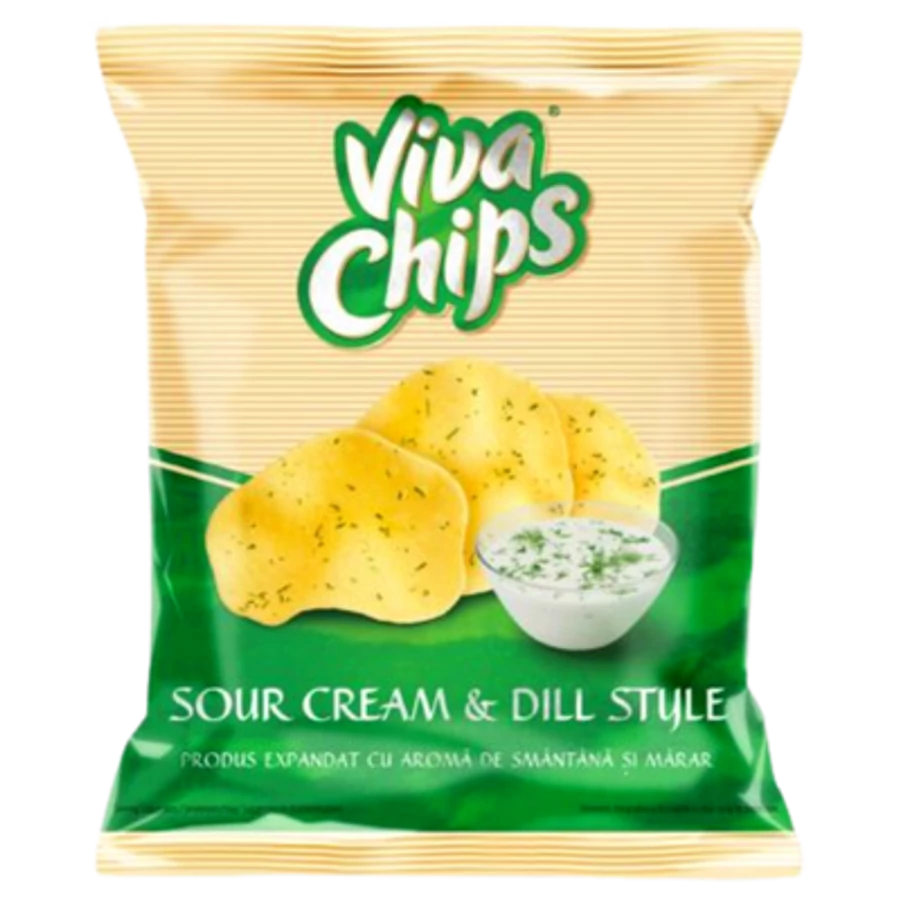 .Viva chips 50g Tejfölös-Kapros