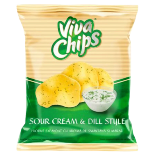 .Viva chips 50g Tejfölös-Kapros