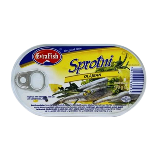 .EvraFish Spronti olajban 170g