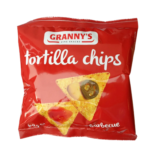 Grannys BBQ tortilla chips 60g gluténmentes